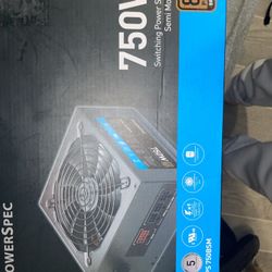 750 Watt Power supply For Computer *Power Spec*