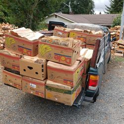 Firewood Bundles In A Banana Box Double A Store Bundle Clean And Ready To Burn 🔥 