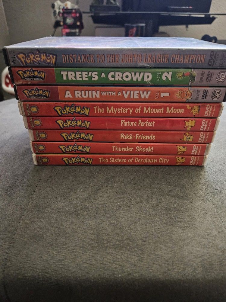 Pokemon DVDs