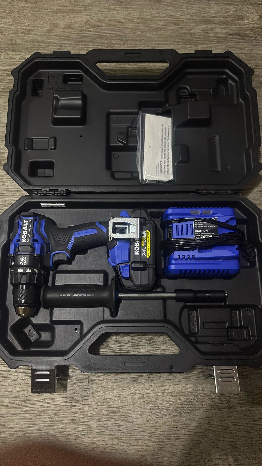 Kobalt XTR Brushless Drill/Driver Kit