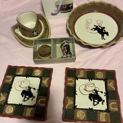 Southwestern Serving Set & Salt & Pepper Set