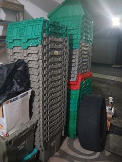 Moving Boxes-Storage Bins-Storage totes-Organizing