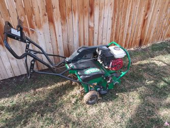 Lawn Aeration fertilizer and seed $79