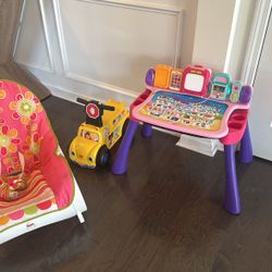 Baby Chair And Toys