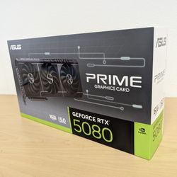 ASUS PRIME RTX 5080 New In Box On Hand