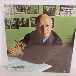 William Schuman Symphony No. 3~Symphony For Strings~Leonard Bernstein 12" Vinyl LP New
