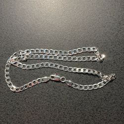 Selling Out- Unisex 6mm X 22” .925 Sterling Silver Chain