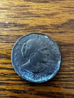 1981-D Uncirculated Susan B. Anthony Dollar coin's
