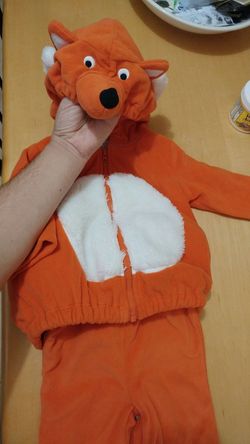 Fox baby costume