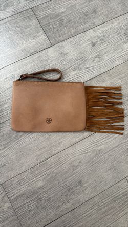 Ariat Genuine Leather Fringe Wristlet (Brand New)