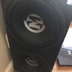 2000 Watts  12 Inches Memphis Audio