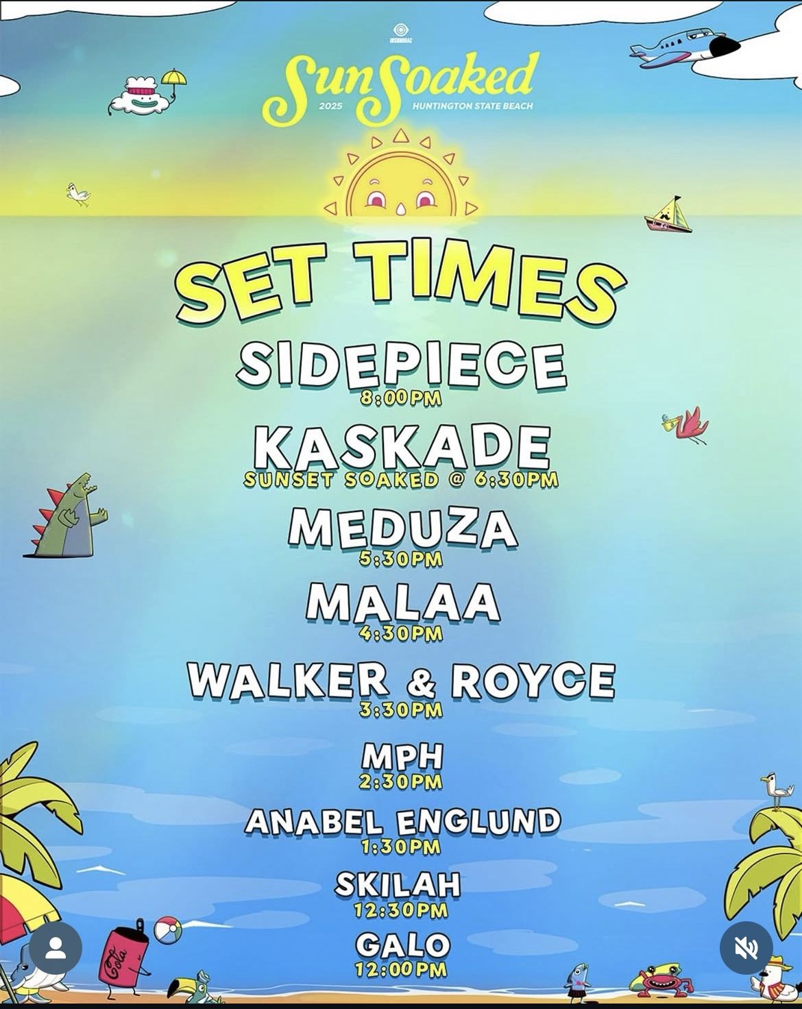 Sunsoaked Tickets 