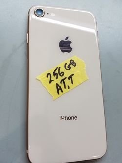 Iphone 8 256gb, at&t and cricket