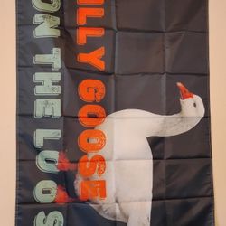 Silly goose  3 Ft x 5 Ft NEW 
