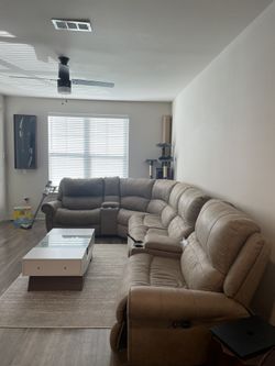 Game day Sectional (electric recliner)