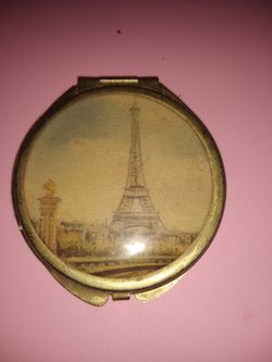 Pocket mirror from Paris