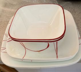 Dinner plate and bowls