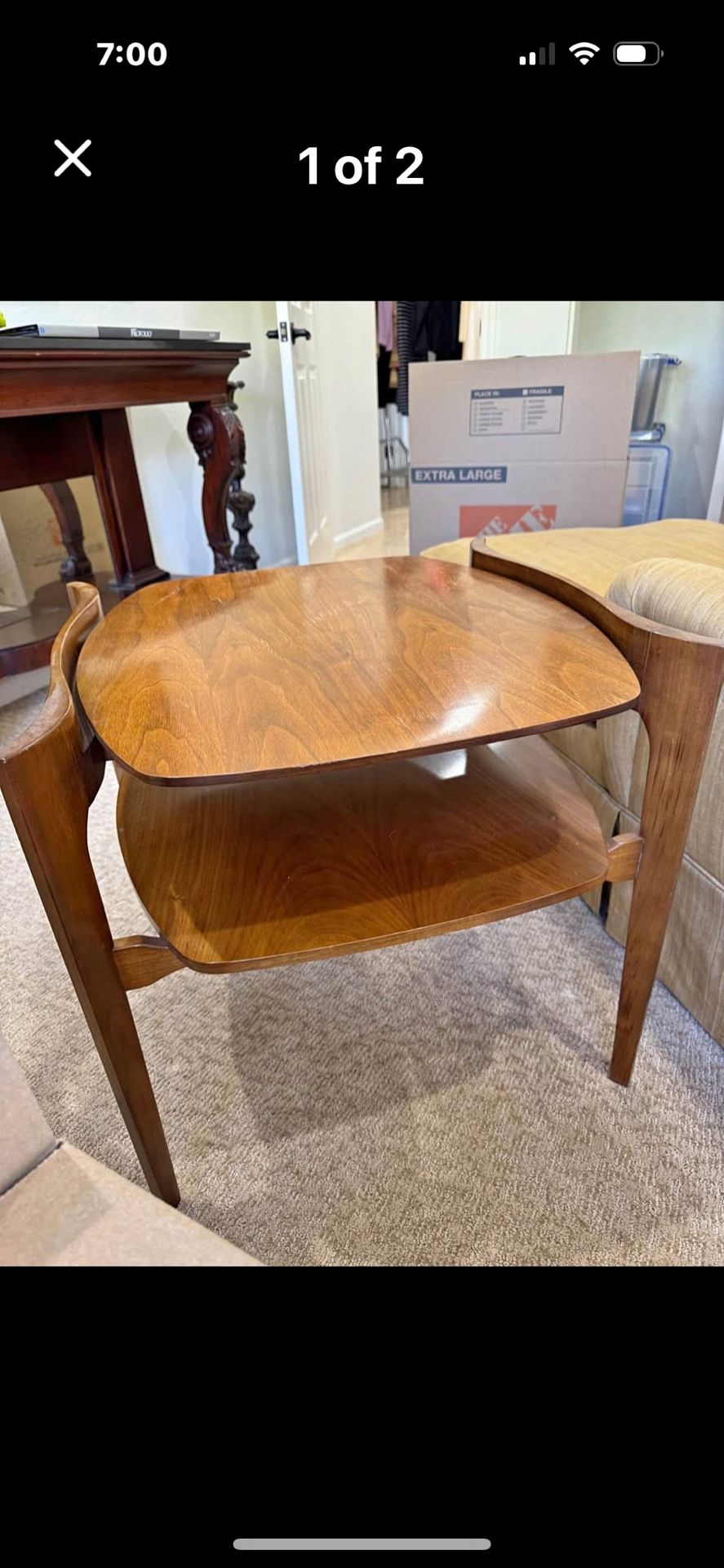 Mid Century Modern End Table