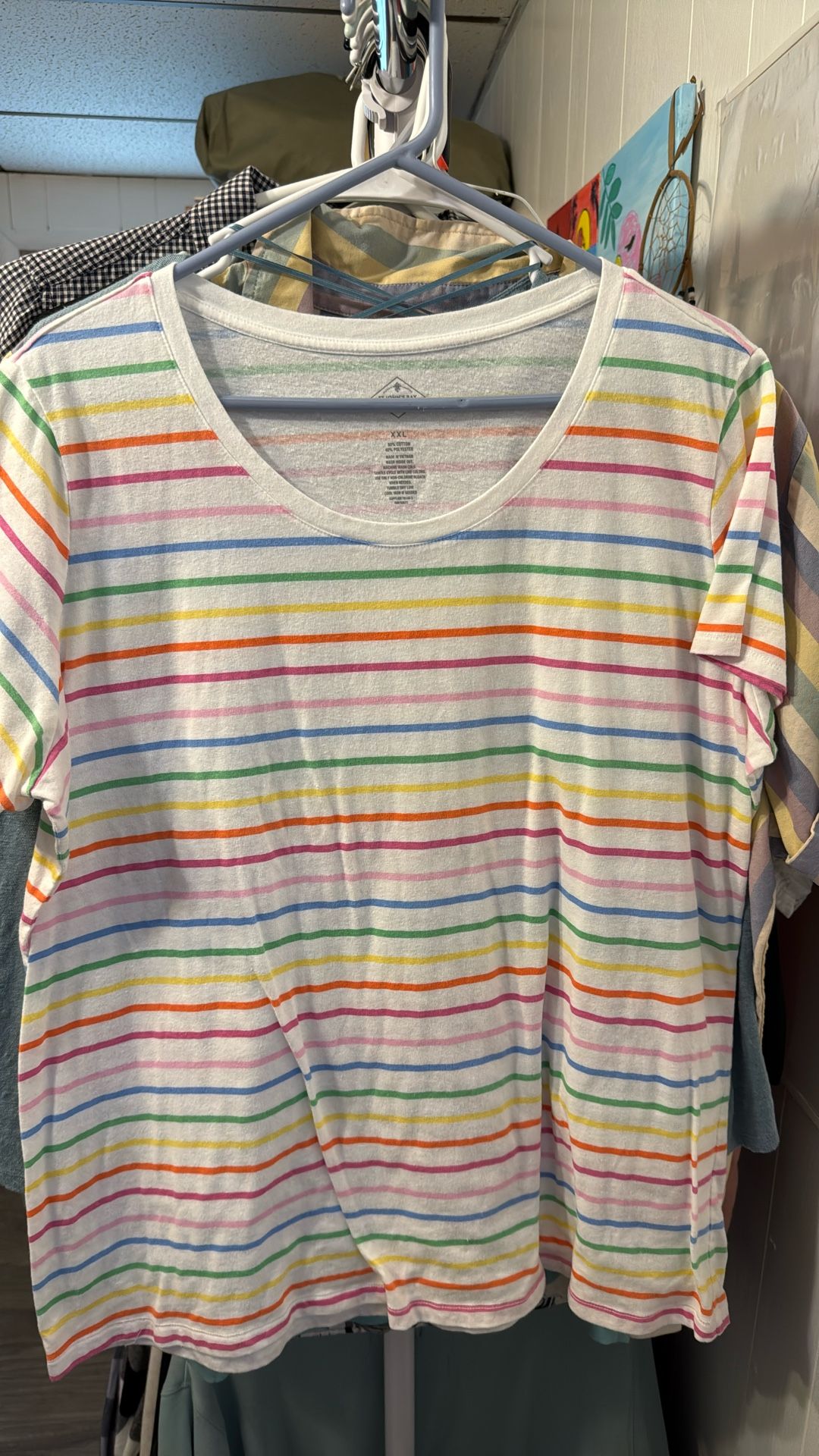 Women’s St John’s Bay Rainbow Tshirt