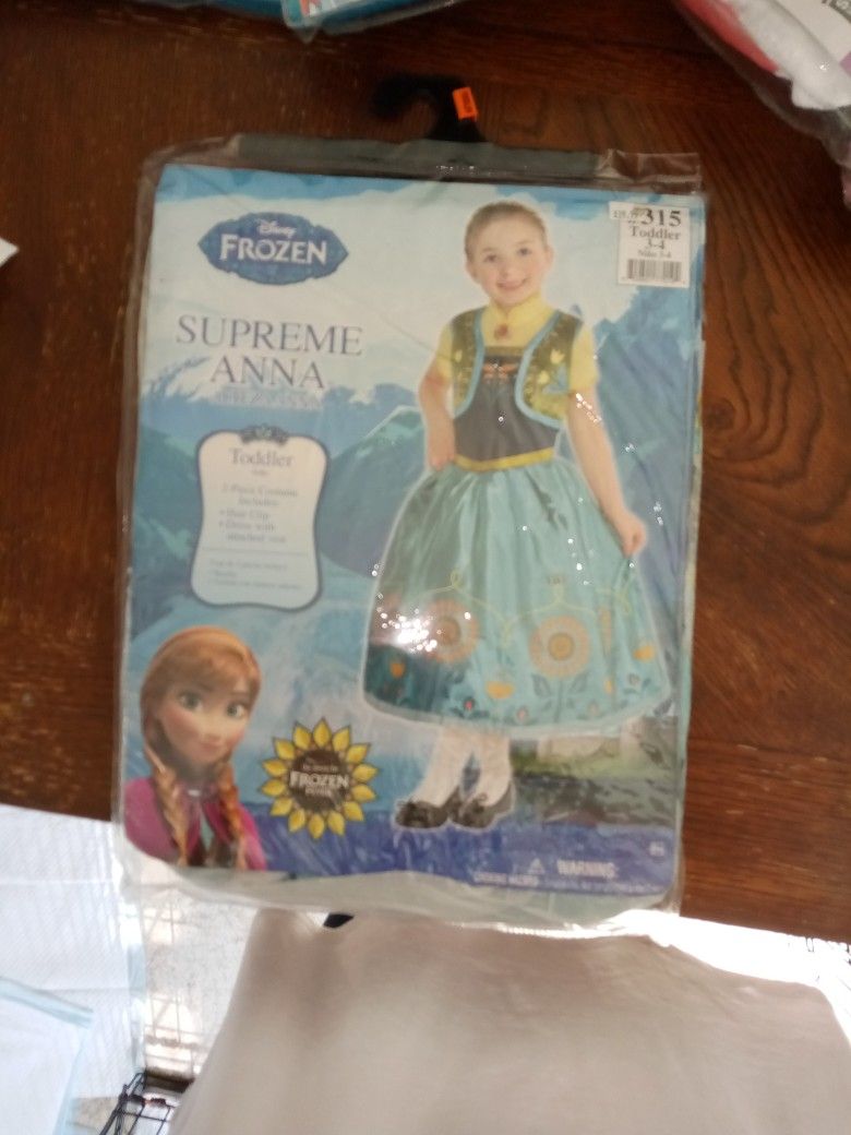 Disney Frozen Supreme Anna Toddler 3-4