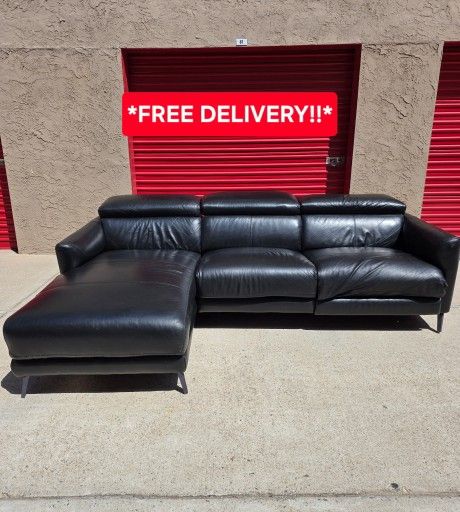Beautiful Leather Recliner Couch