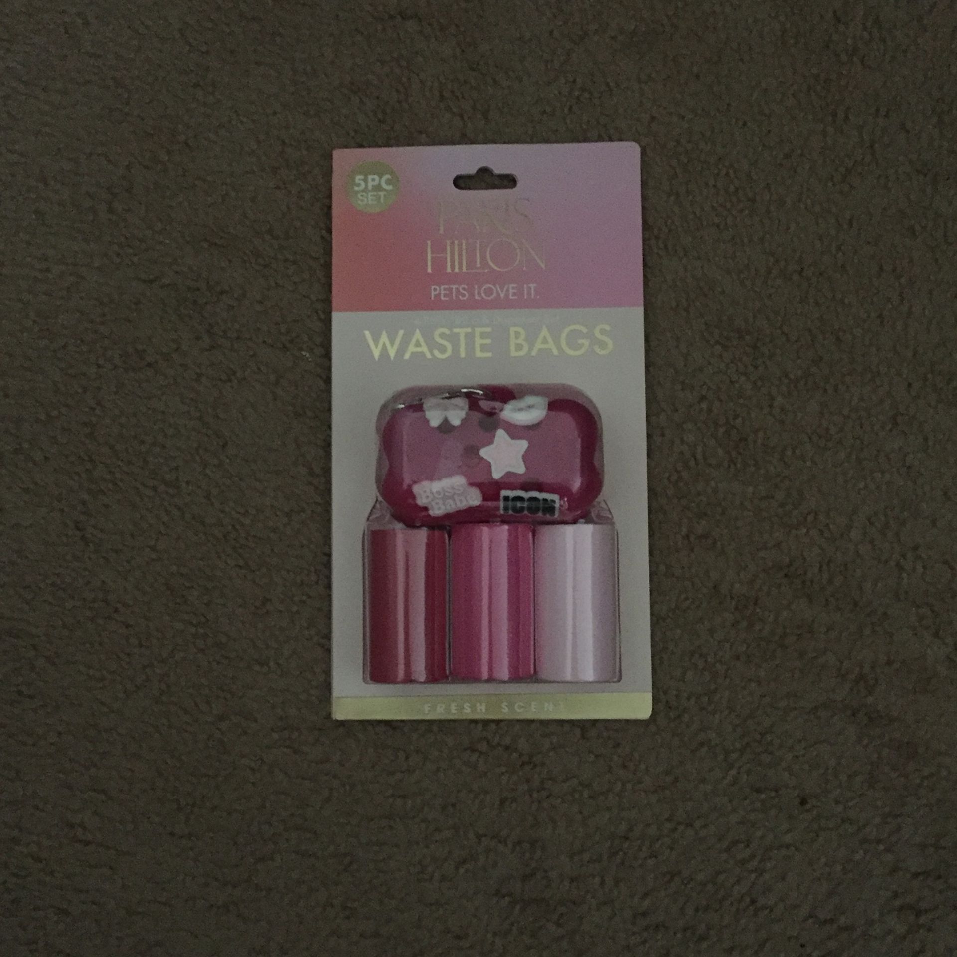 Paris Hilton Waste Bags For Doggies/hablo Español