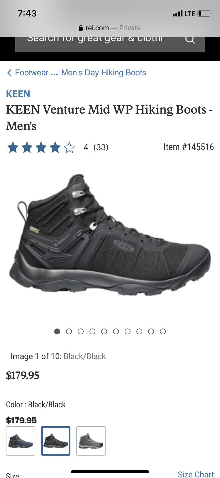 Keen midWP boots
