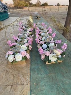 Quinceńera Center Pieces