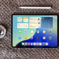 Apple iPad Pro 11 inch 3rd Gen M1 128GB WIFI + 5G LTE (Unlocked) w/ Apple Pencil 2nd Gen
