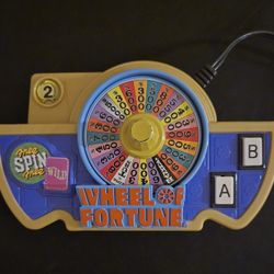 Jakks Pacific Wheel of Fortune Plug N Play TV Game System 2007