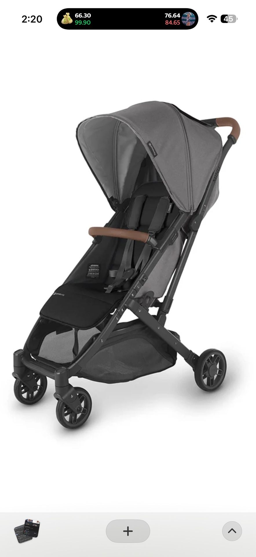 Uppababy Minu V2 Stroller Greyson