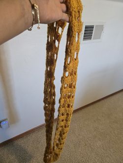 Crochet Infinity Scarf