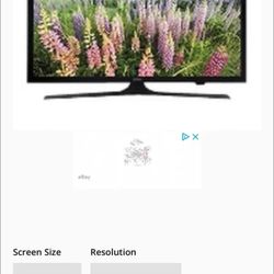 Samsung smart LCD TV 48” full HD resolution