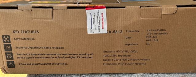 FiveStarAntenna FSA-5812