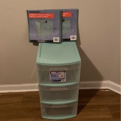 3 Drawer Storage And Containers