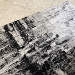 Like New Carpet-black,white,gray