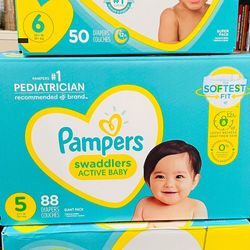 Pampers Swaddlers 2X Softer 12h