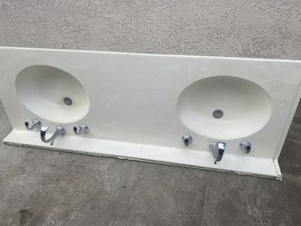 His And Hers Vanity Top