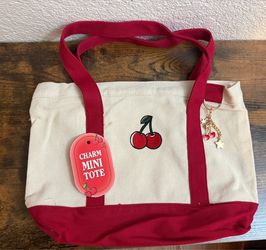 Trendy Cherry tote bag