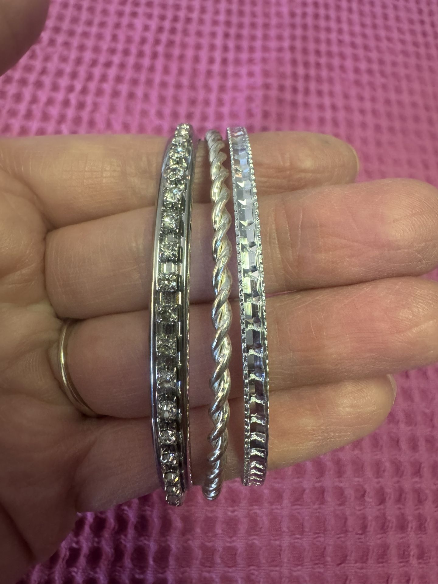 Bangle Bracelet Bundle -3 Pieces