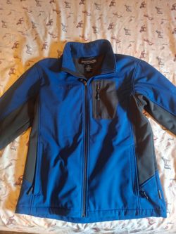 jacket  blue and black
