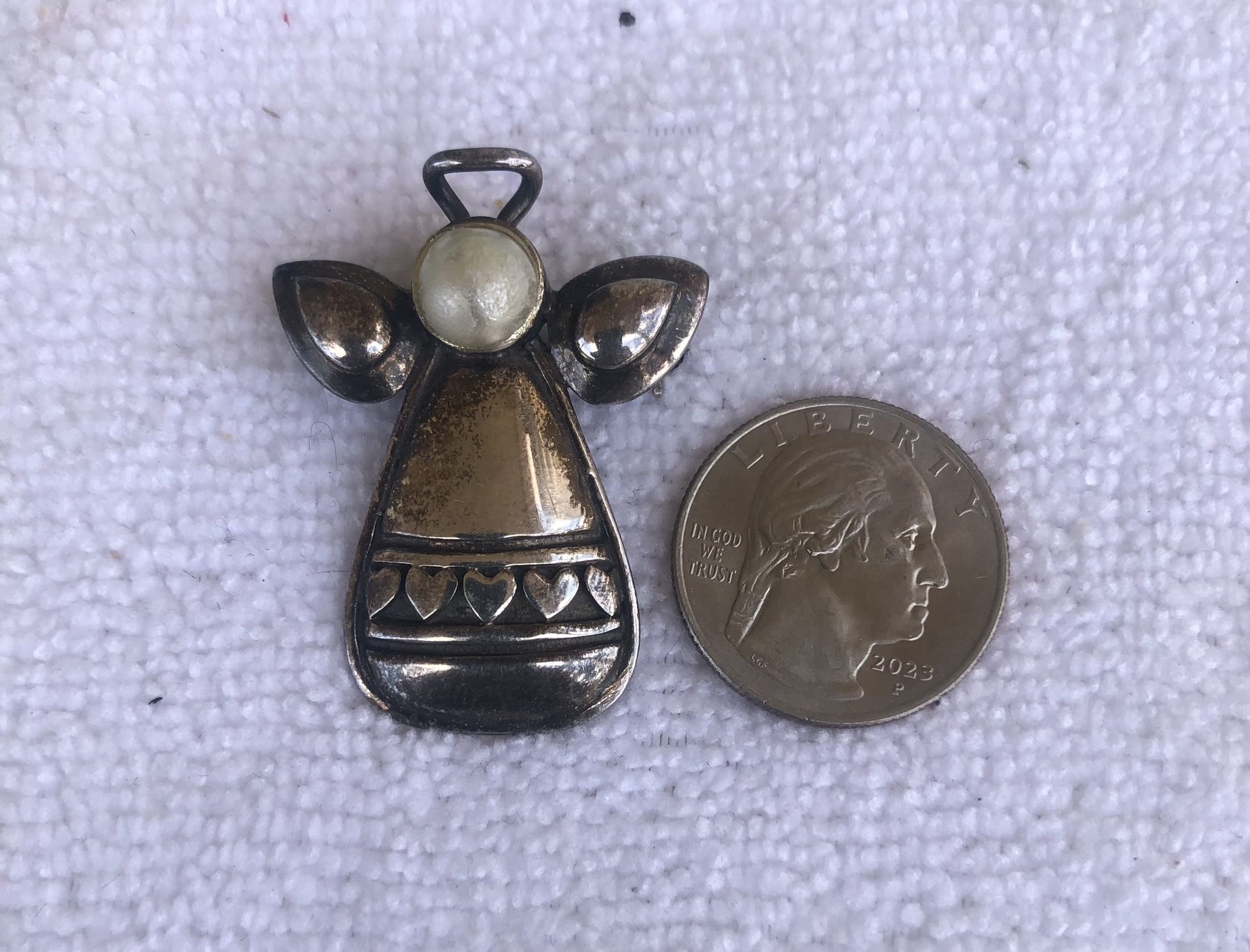 Vintage Sterling Silver (925) Pin/Brooch/Pendant