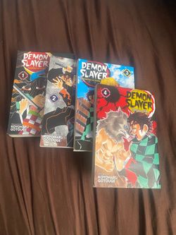 Demon Slayer Manga (1 - 4)
