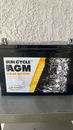Sun Cycle AGM 12V Solar Battery