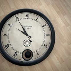 Vintage Style West Chester Wall Clock – 24" Round