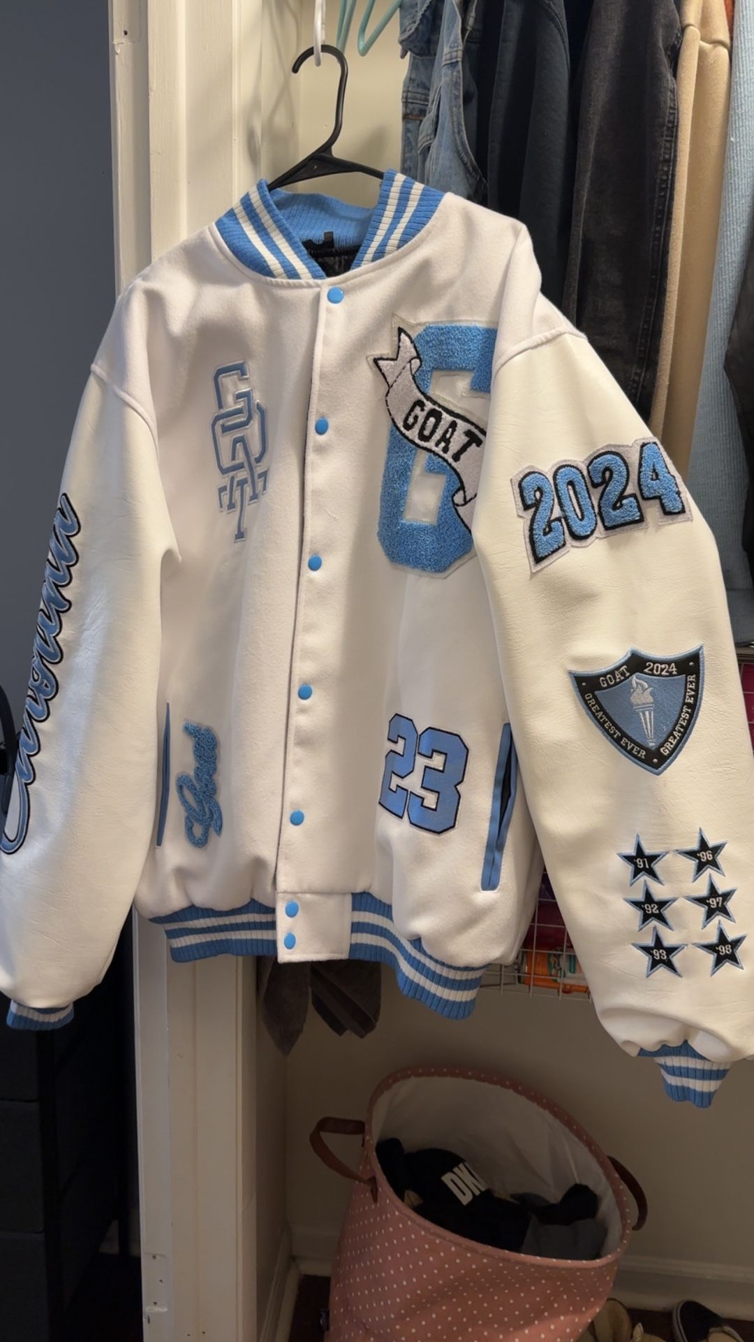 Vintage Wool Varsity Jacket (Legend Blue) 3XL NEW
