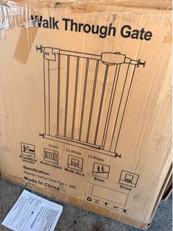 Walk through gate
