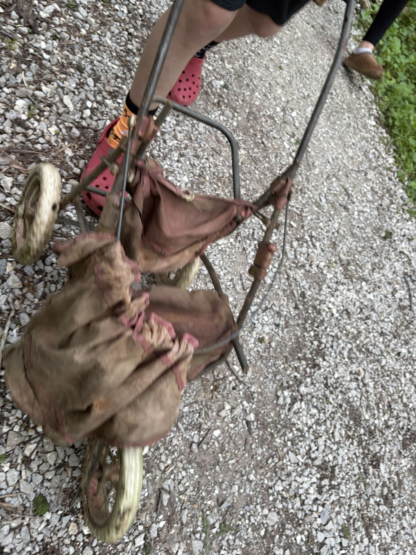 Old Abandoned Stroller