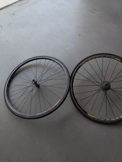Bike wheels and tires