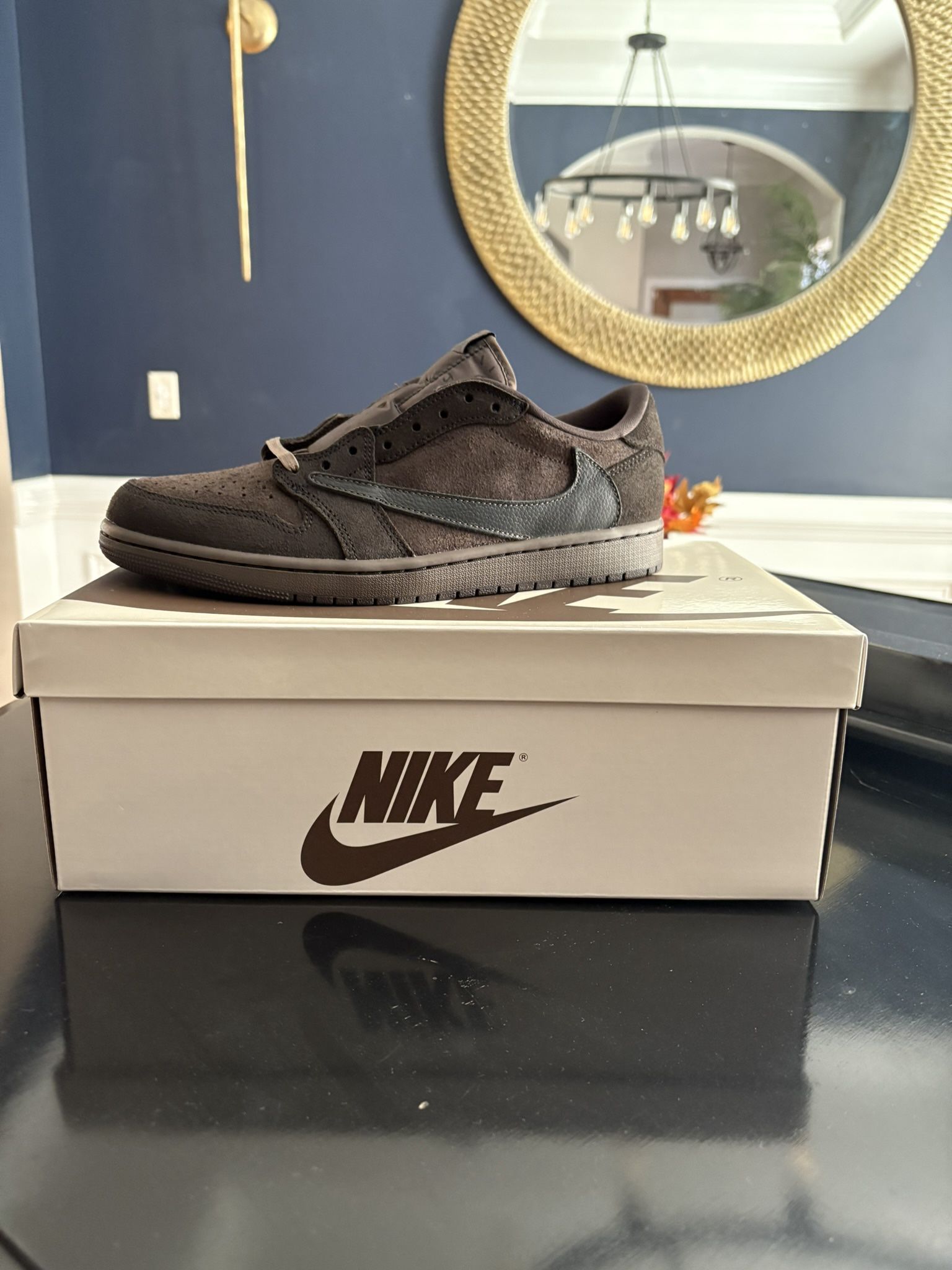 Jordan 1 Retro Low OG SP Travis Scott Velvet Brown
